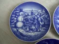 № 7912 стари порцеланови чинии / пана   - лот 5 броя, снимка 2