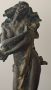 Антикварна Бронзова Скулптура "Жената на Слънцето"1900 г, снимка 1 - Антикварни и старинни предмети - 44848331