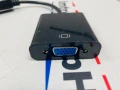 Универсален 5KMR3 / M9N09 адаптер за видео адаптер Displayport (M) към VGA, снимка 2