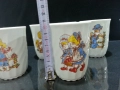 стар полски порцелан чаени чаши детски мотиви , снимка 2
