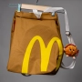 Детска Ученическа Раница - McDonalds + Чиизбургер плюш, снимка 1