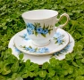 Тройни сетове за кафе, английски костен порцелан , снимка 6