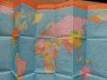 Политическа карта на света от 1962 г. и 1981 г., снимка 13