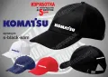 KOMATSU тениска и шапка st-blue-kom, снимка 6