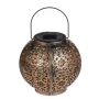 Декоративен фенер -топка, Соларен, Висяща, марокански дизайн, Ø21x18cm, снимка 2