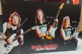 Iron Maiden Guitar Masters-уникална метална табела(плакет), снимка 1