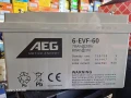 Тягов акумулатор 60 ампер часа AEG., снимка 1