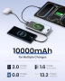 Нова Тънка външна батерия 10000mAh 20W за iPhone и Apple устройства, снимка 6