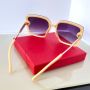 Стилен модел дамски слънчеви очила//6 цвята//подарък-калъф за съхранение и кърпичка , снимка 5