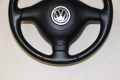 Трилъчев кожен волан VW Passat B5.5 (2000-2005г.) airbag волан, снимка 2