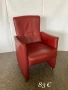 Червено кожено кресло, снимка 2