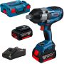 Акумулаторен безчетков гайковерт GDS 18V-1050 H 3x5.0 Ah Bosch, снимка 2