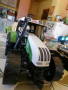 детска играчка трактор с балирачка 70 см