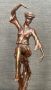 Бронзова скулптура на танцуваща жена, снимка 8