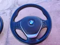 ПРОМОЦИЯ Трилъчев волан от естествена кожа за BMW F30 F31, снимка 1