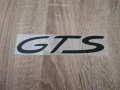 черен стикер за врата GTS за Porsche, снимка 1
