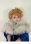 Колекционерска порцеланова кукла сертификат нова,Англия, снимка 3