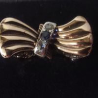 Златен пръстен 10.94гр.14 К с диаманти 0.09ct и сапфир 0.075ct +сертификат	, снимка 3 - Пръстени - 45223390