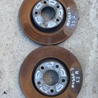 Спирачни дискове  за Mazda 3 ,2.2D, 2010g, снимка 1 - Части - 45685861