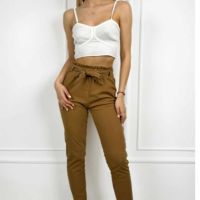 Нов модел дамски панталон в 2 цвята, снимка 3 - Панталони - 45424554