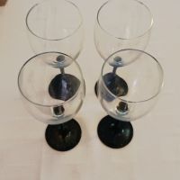 10 чаши за вино с черно столче Easy Plus, Германия. , снимка 7 - Чаши - 45753070