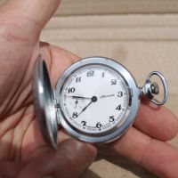 СССР джобен часовник ''Молния'', снимка 10 - Антикварни и старинни предмети - 45623855