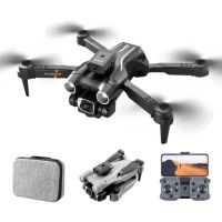 Дрон К9 Aerial Drone 4K HD GPS с 3 лещи сгъваем с калъф за носене и 2 батерии, снимка 1 - Дронове и аксесоари - 45508048