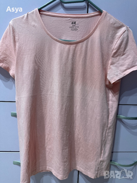 Розова тениска H&M , снимка 1
