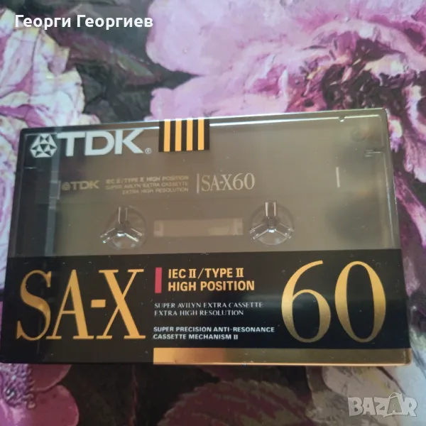 Чисто нови оригинални аудио касети TDK SA-X 60 и TDK MA-X 60, снимка 1