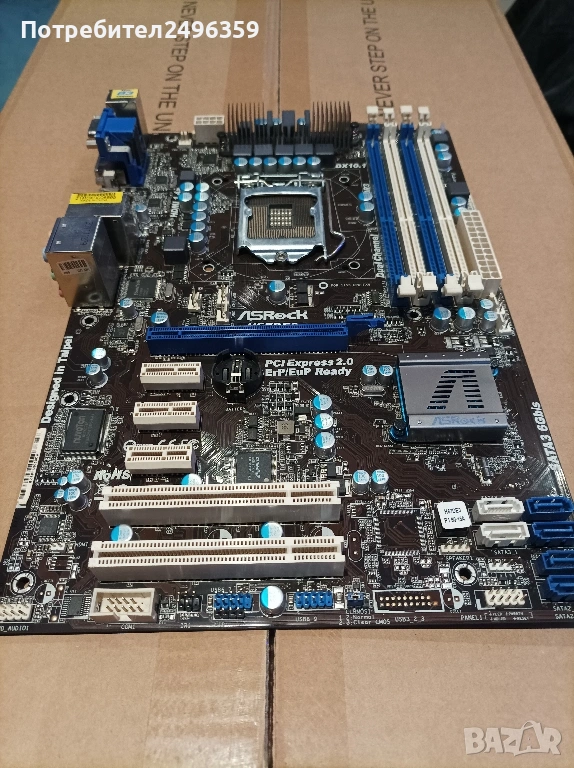 Дъно за компютър ASRock H67DE3, снимка 1