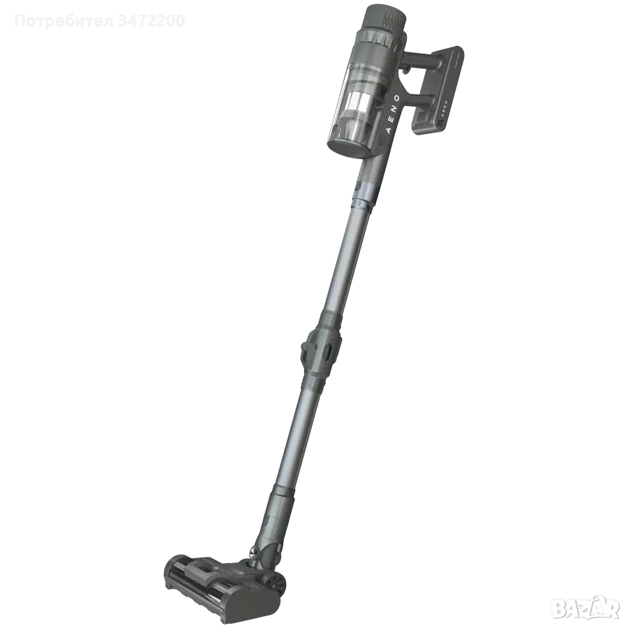 Вертикална прахосмукачка AENO SC2 ASC0002, 530W, 28 kPa, 800 мл, 4 нива, Сензорен LED панел, снимка 1