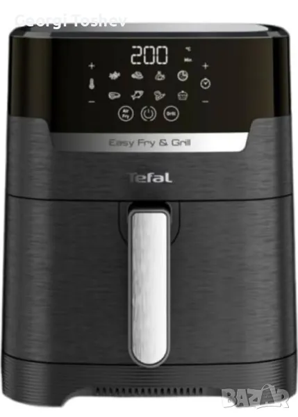 Tefal-2 в 1 Цифров Въздушен Фритюрник и Скара, снимка 1