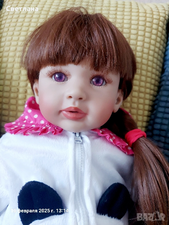 Реалистично бебе височина 60 см., снимка 1