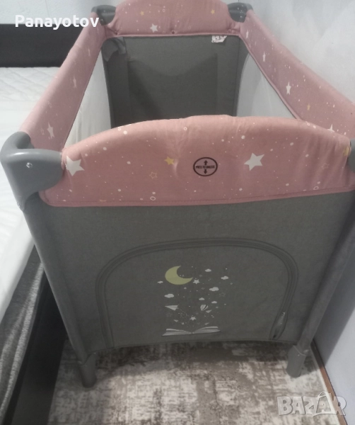 Бебешка кошара 2 нива + матрак , снимка 1