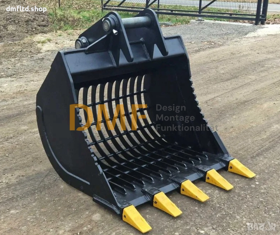 Подсилена Ситова Кофа 120см 1м3 за багер 12 -20 тона, снимка 1