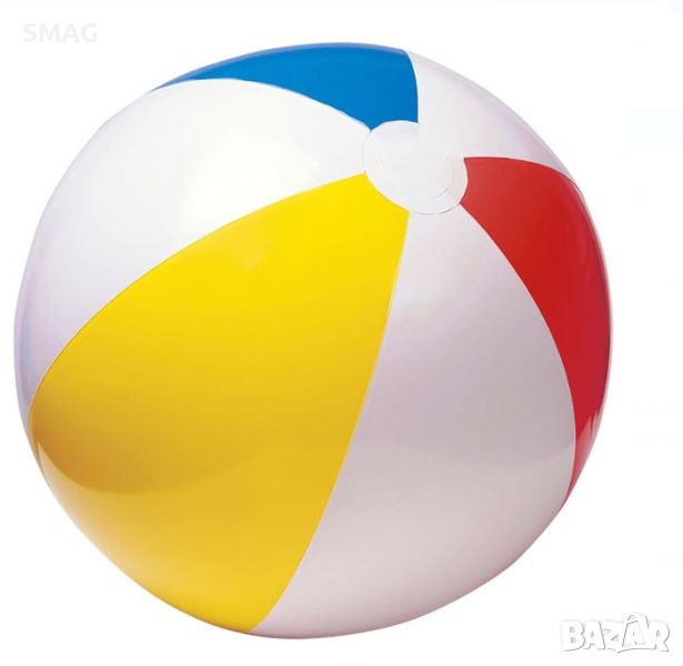 Надуваема многоцветна морска топка Ø51см - Intex, снимка 1