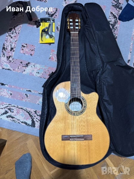 Акустично електрическа китара Kremona Fiesta F65CW-S, снимка 1