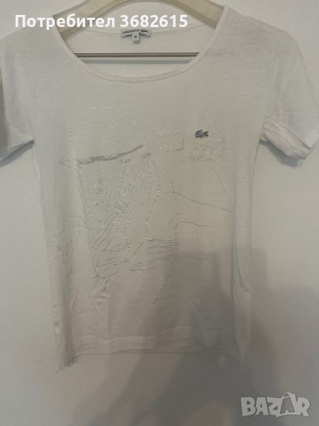 Тениска Lacoste маска  size S, снимка 1