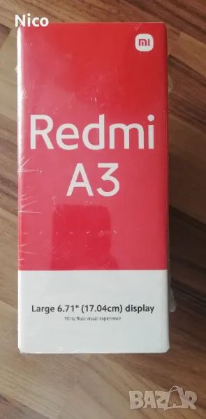 Xiaomi Redmi A3 64 GB Black

, снимка 1