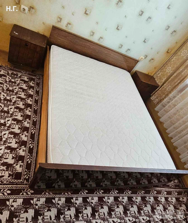 Спалня,гардероб и две нощни шкафчета, снимка 1