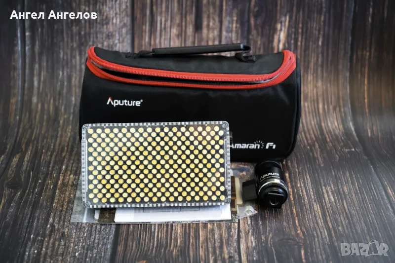 Осветление Aputure Amaran AL-F7 + Батерия, снимка 1