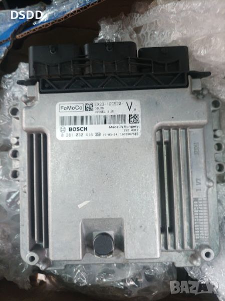 Компютър двигател / ECU EX2312C520VA 0281030418 за Jaguar XF X250 2.2 D, снимка 1