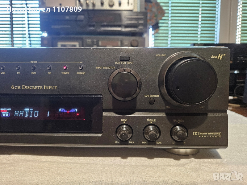 Technics AV CONTROL STEREO RECEIVER SA-AX540, снимка 1