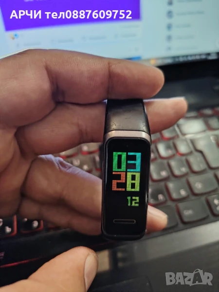 Смарт гривна Huawei ASD-B29 Graphite Black, снимка 1