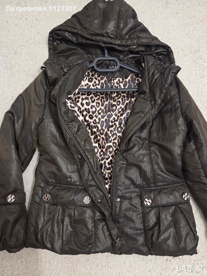 Олекотено зимно яке , снимка 1