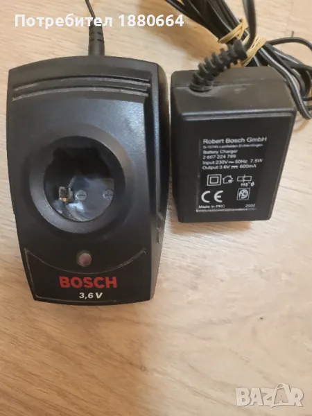 Зарядно BOSCH 3.6V, снимка 1