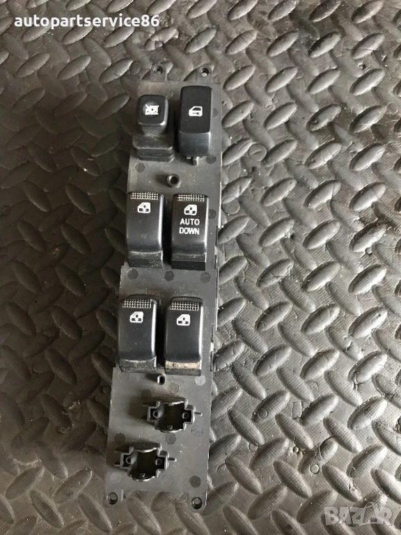 Главен бутон за управление на стъклата за KIA Carnival 2.9 CRDi (2007–2010) 93570-4D500, снимка 1