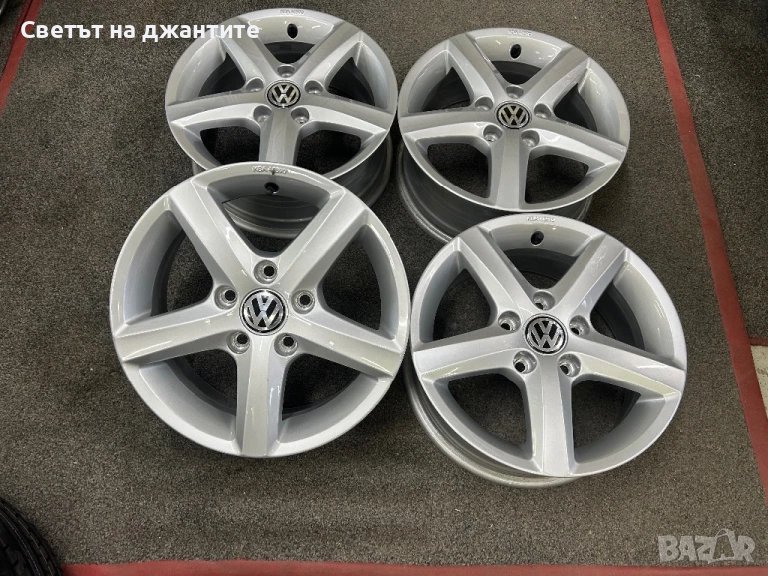 Джанти 16 Цола 5х112 VW Golf 5 6 7 Caddy Touaran Skoda Octavia Audi A3, снимка 1