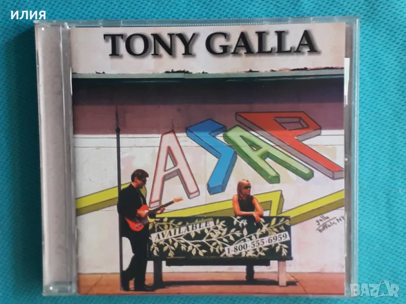 Tony Galla(Raven) – 1998 - A.S.A.P.(Irond – IROND CD 04-DD125)(Funk / Soul,Blues), снимка 1