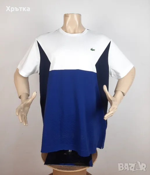 Lacoste Sport Colorblock - Оригинална мъжка тениска размер 3XL, снимка 1